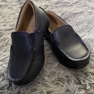 Blue dress shoes  size 6 boys